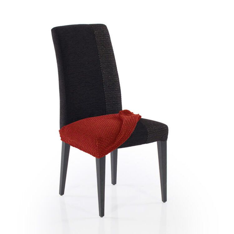 Super strečové potahy NIAGARA cihlová židle 2 ks (40 x 40 cm)