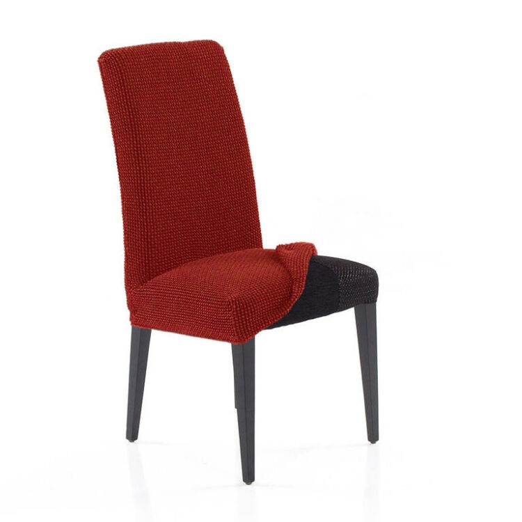 Super strečové potahy NIAGARA cihlová židle s opěradlem 2 ks (40 x 40 x 55 cm)