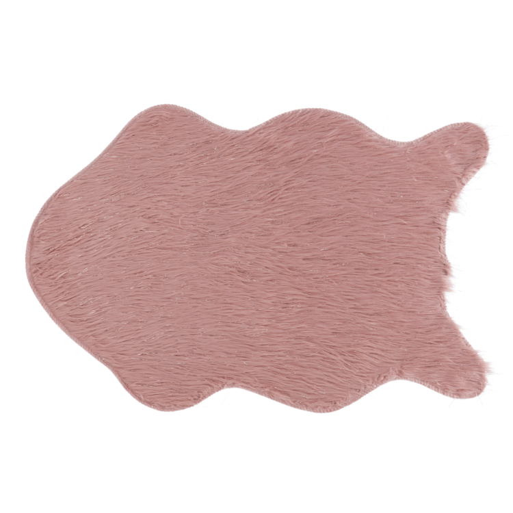 Umělá kožešina FOX 60x90 cm Růžová