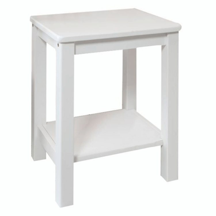 Noční stolek FOSIL Bílá