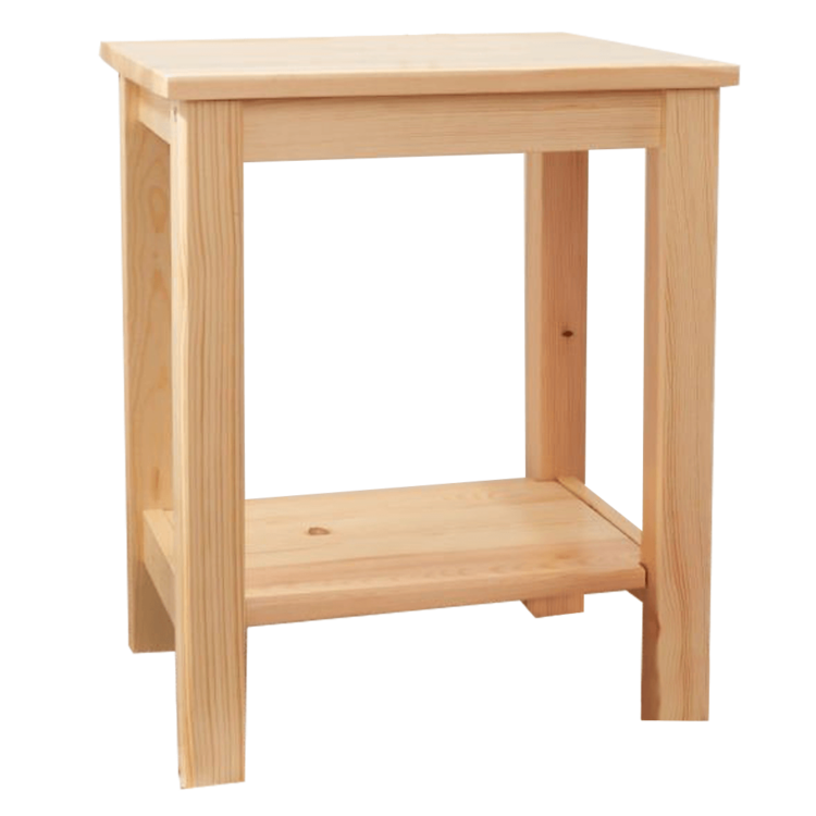 Noční stolek FOSIL Přírodní dřevo