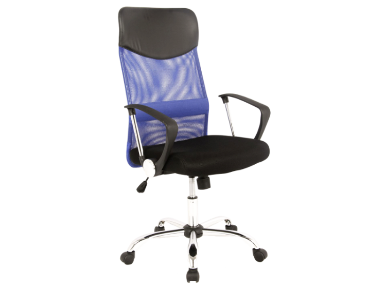 Kancelářská židle Q-025 Modrá