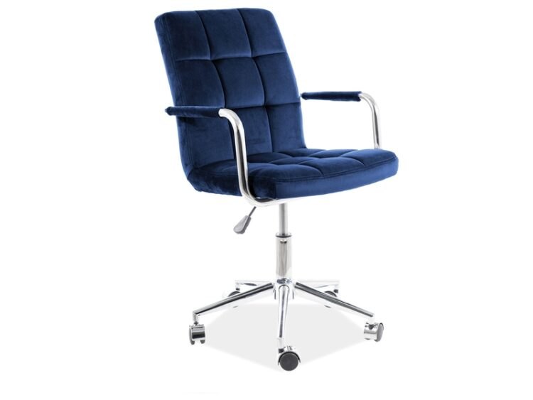 Kancelářská židle Q-022 Modrá