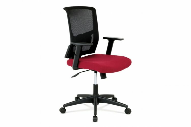 Kancelářská židle KA-B1012 Vínová