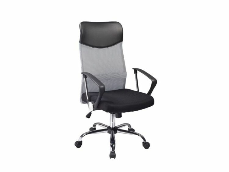 Kancelářská židle Q-025 Šedá / černá