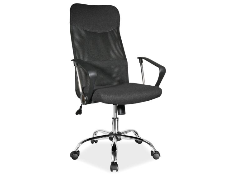 Kancelářská židle Q-025 Tmavě šedá