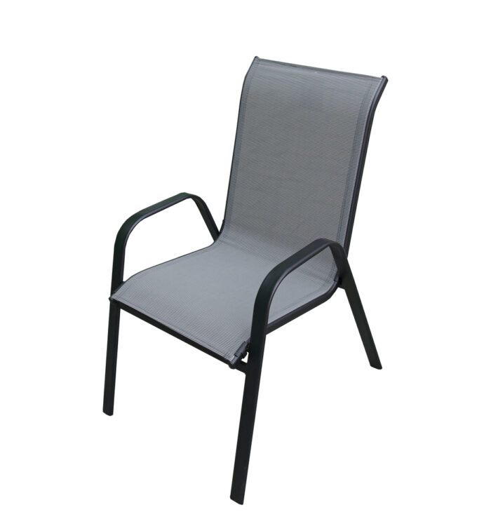 Zahradní židle XT1012C (ZWC-2429) Šedá