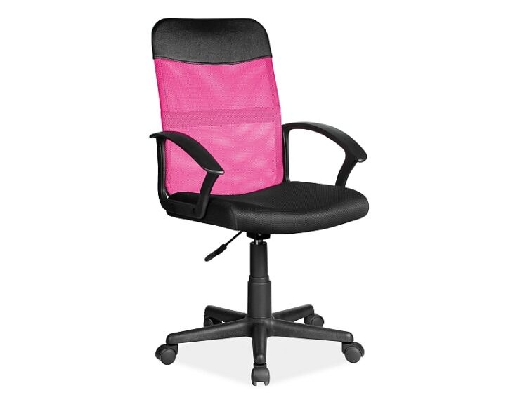 Kancelářská židle Q-702 Růžová