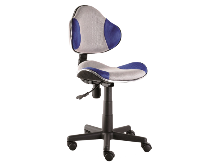 Studentská kancelářská židle Q-G2 Modrá / šedá