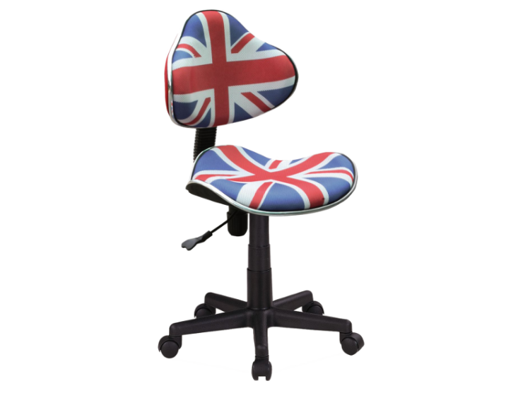 Studentská kancelářská židle Q-G2 Britská vlajka