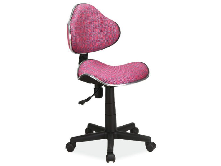 Studentská kancelářská židle Q-G2 Růžový vzor