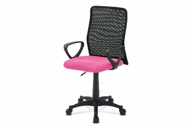 Kancelářská židle KA-B047 Růžová